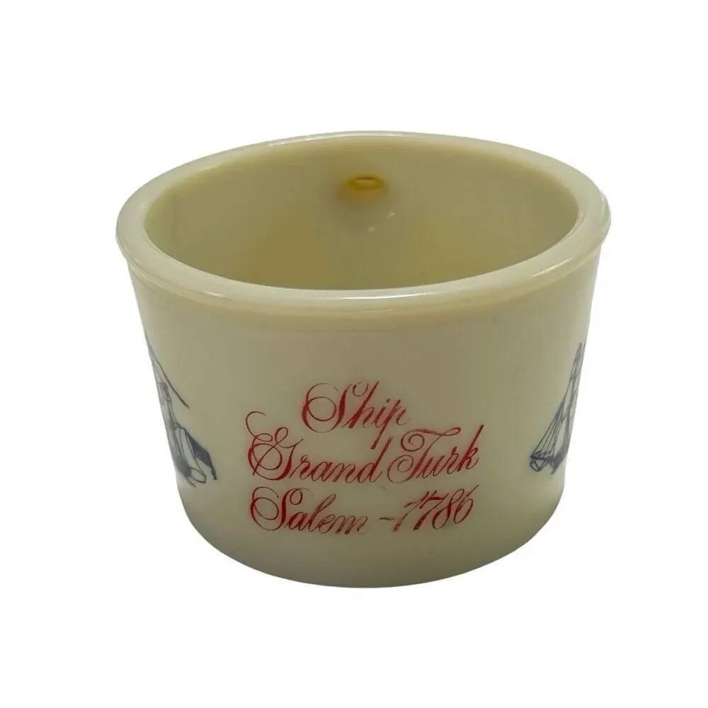 OLD SPICE Shaving Mug Cup Ship Grand Turk Salem 1786 by Shulton 1970’s